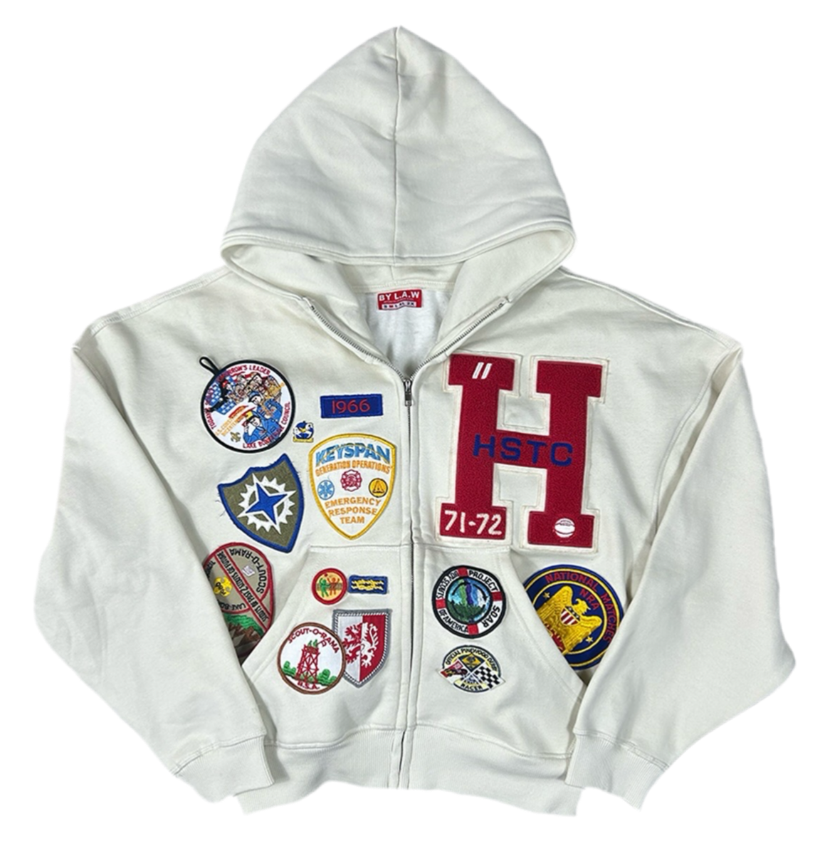 Hendrix Patchwork Hoodie Sz M