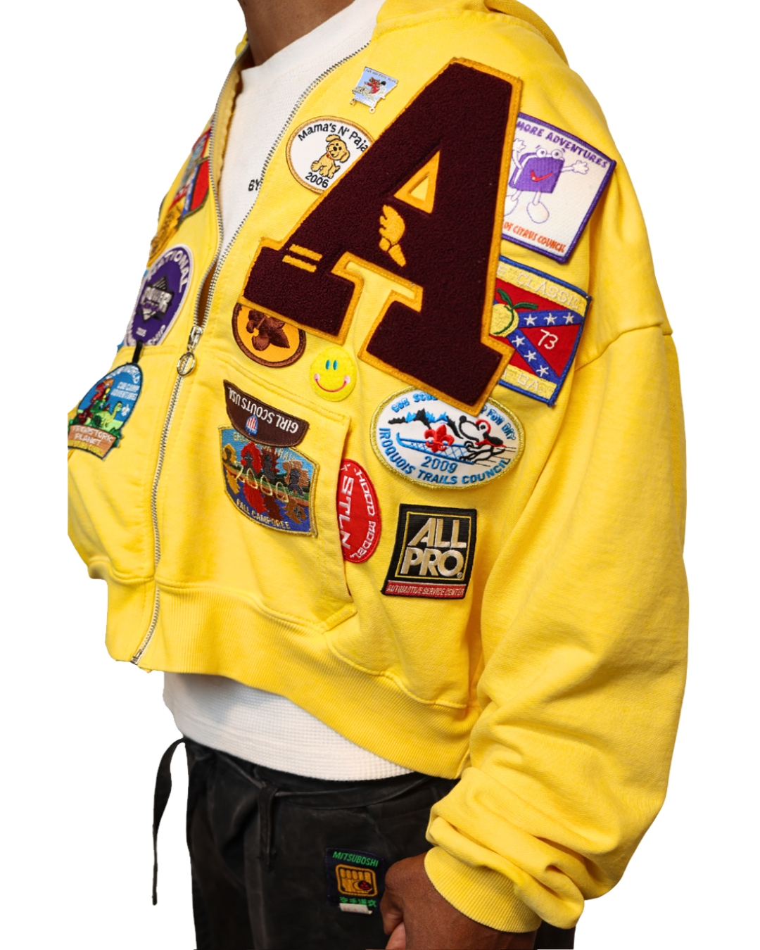 Patchwork Hoodie #004