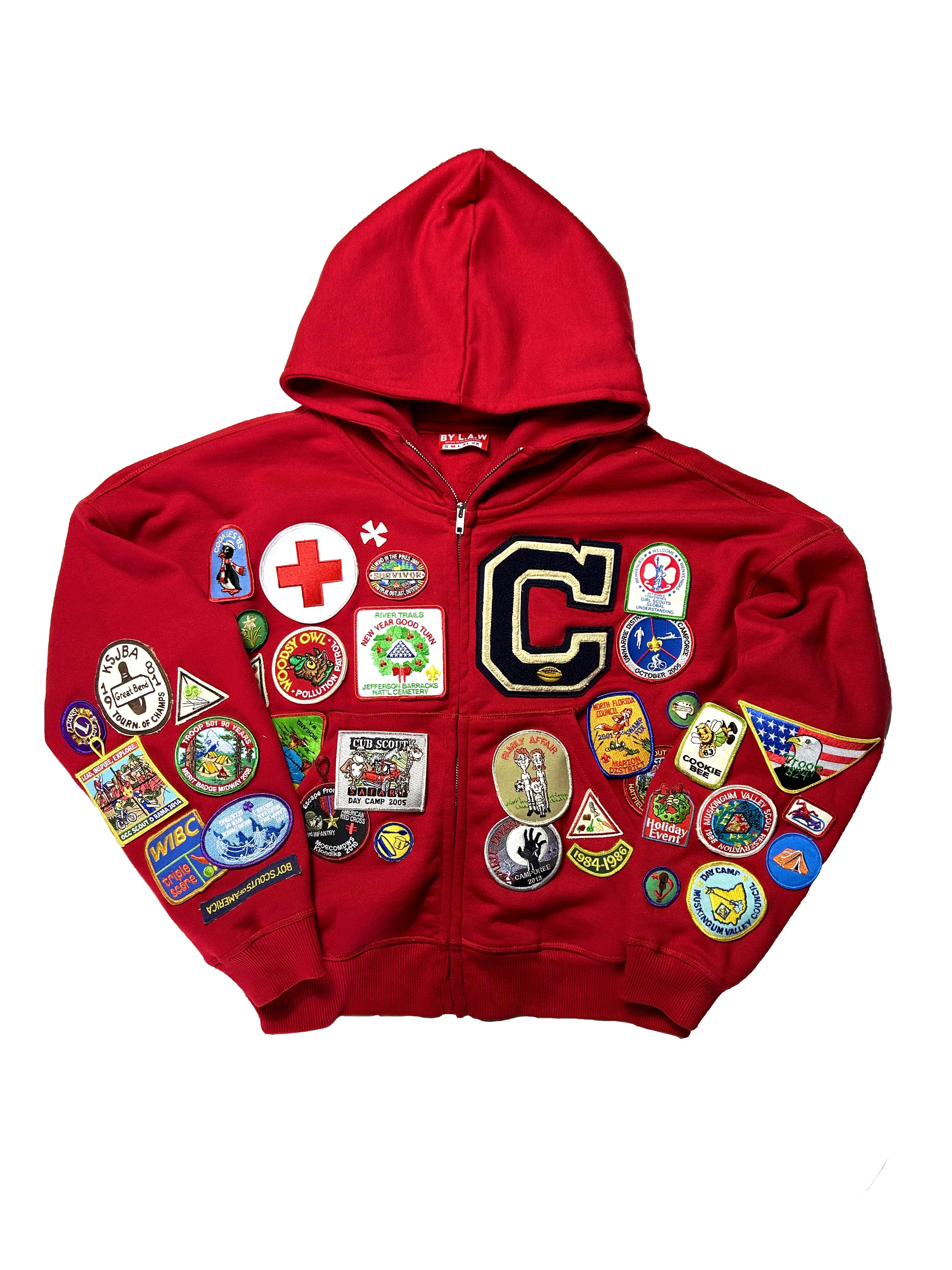 Patchwork Hoodie #008