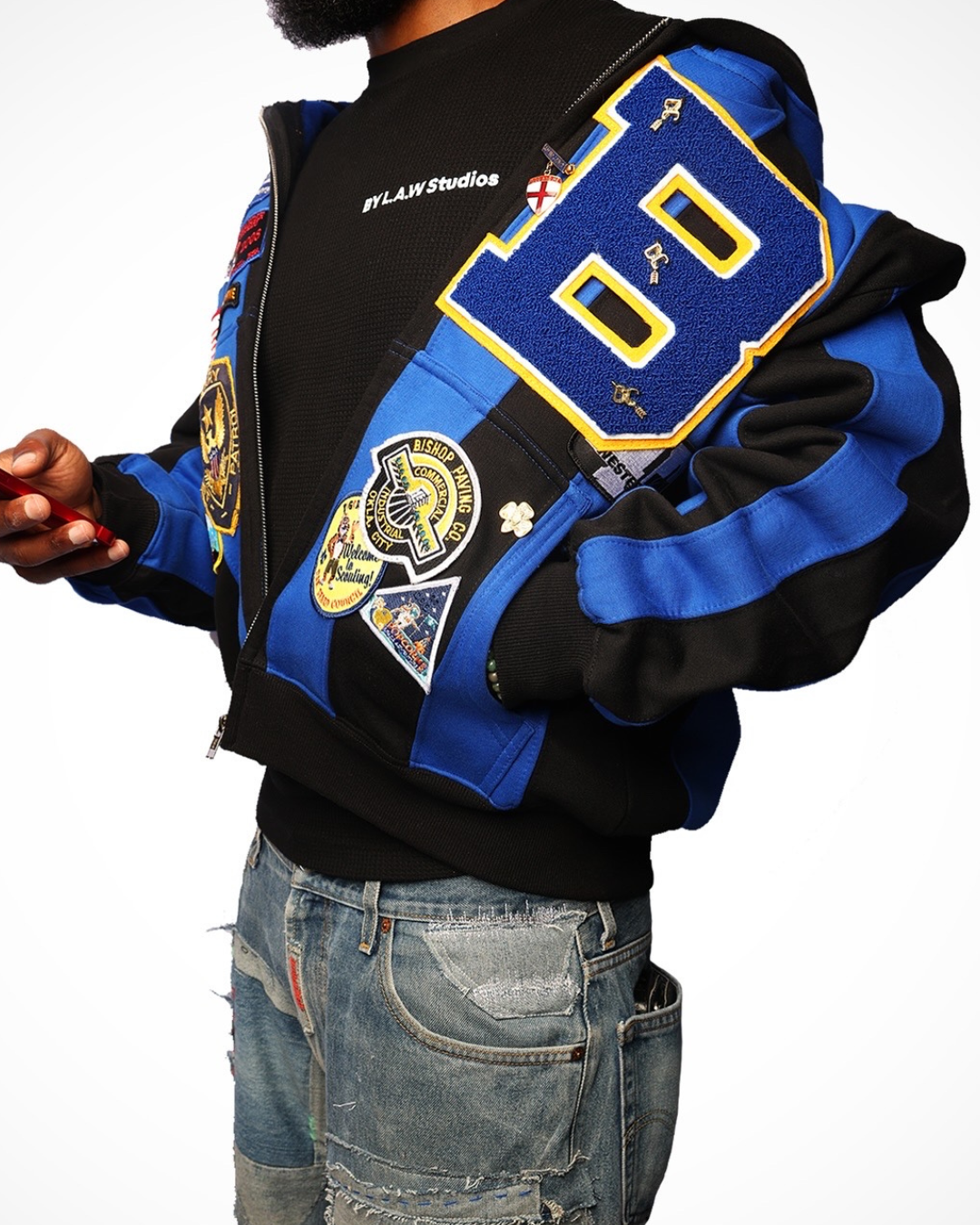 Patchwork Hoodie #001