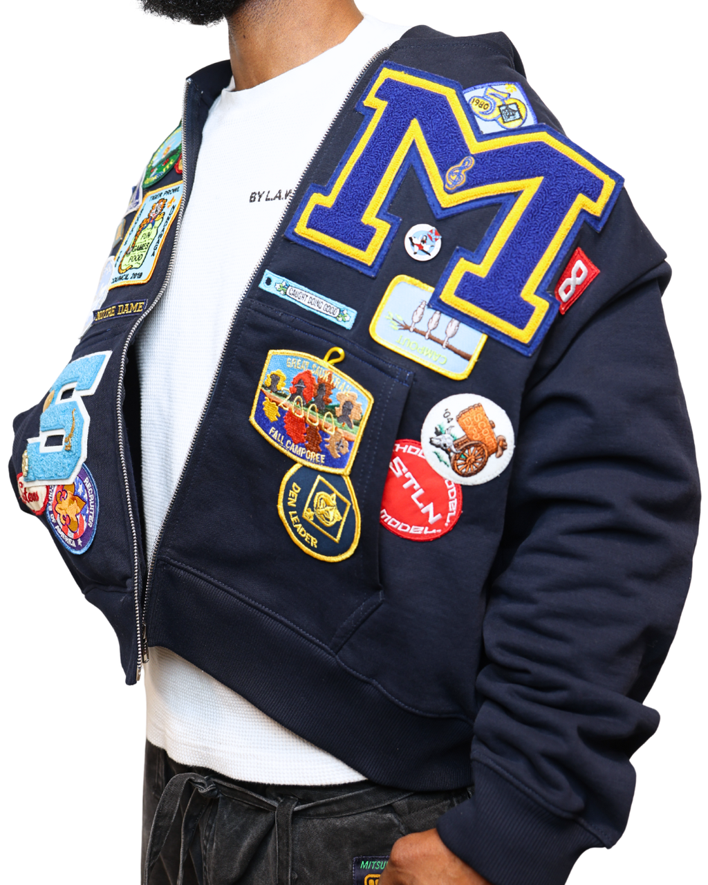 Patchwork Hoodie #003