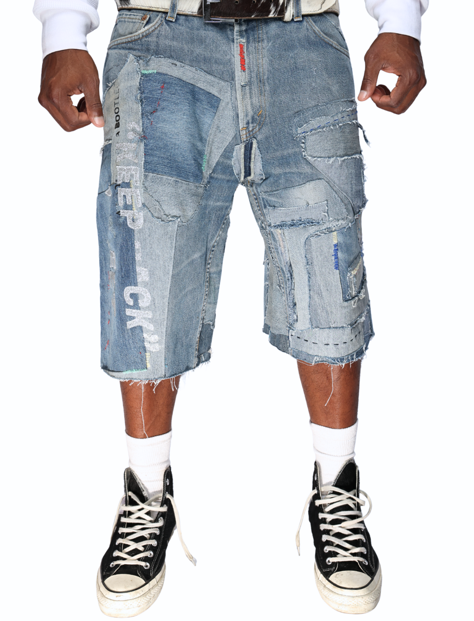 Patchwork Shorts #004 Sz 34