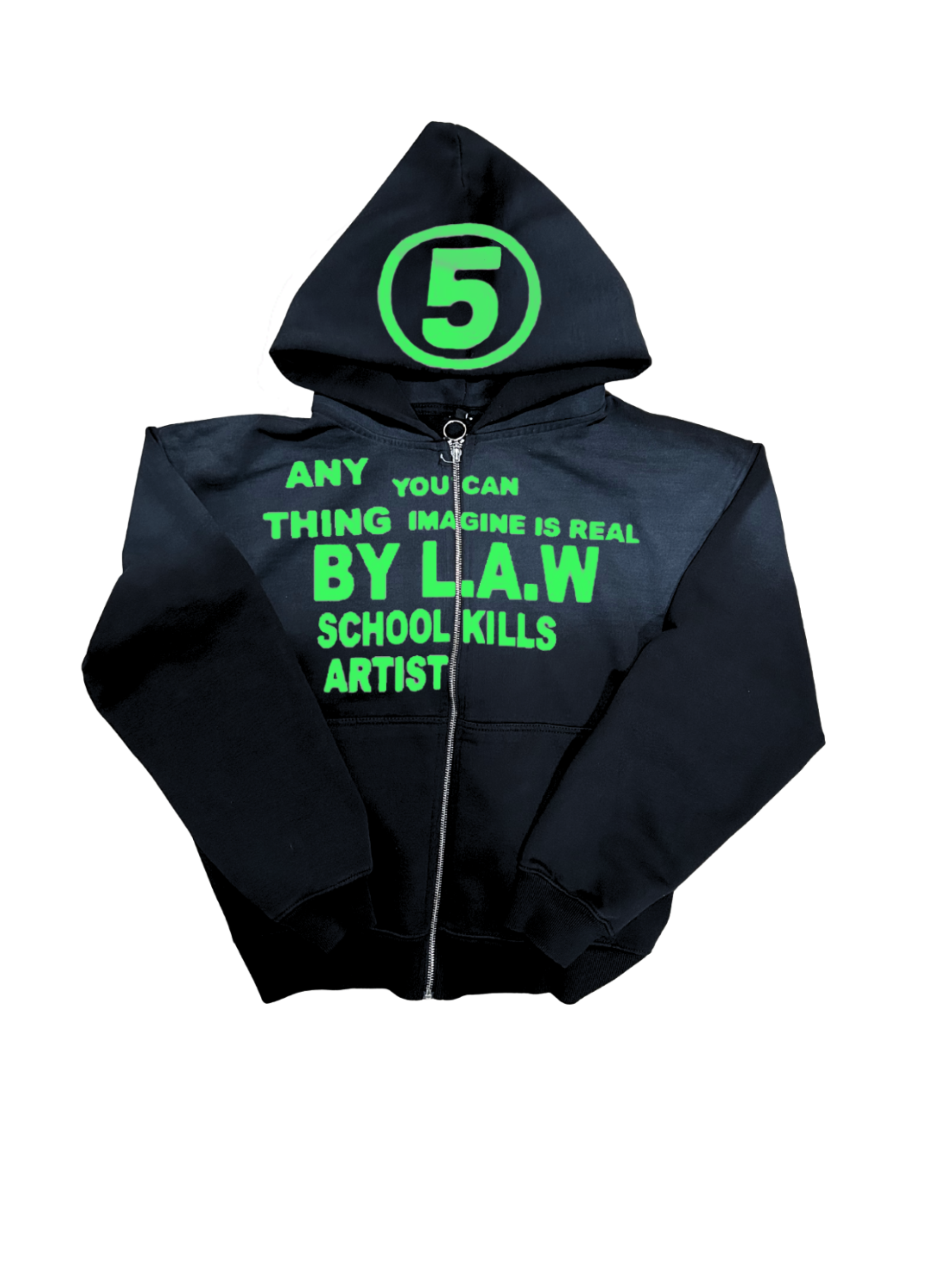 School Kills Artist Zip Up