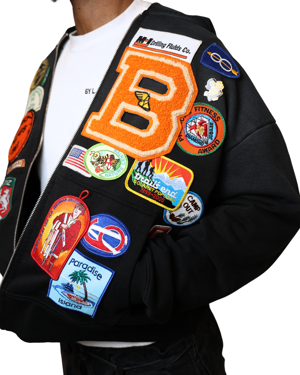 Patchwork Hoodie #006