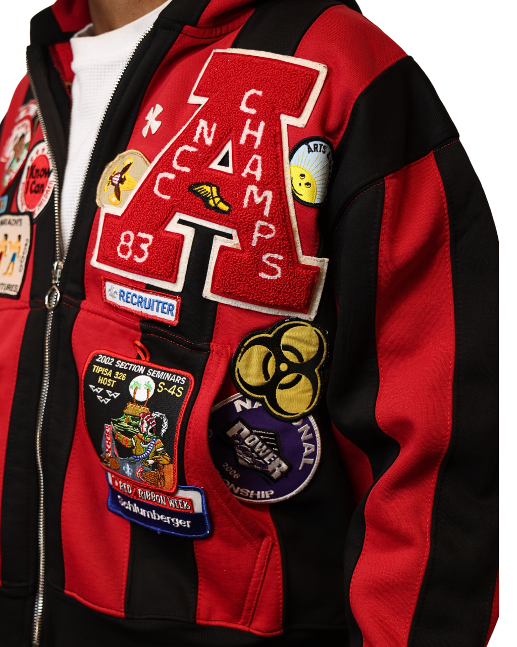 Patchwork Hoodie #005