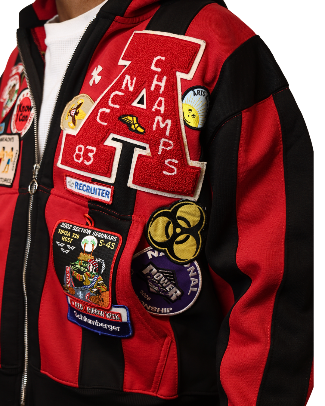 Patchwork Hoodie #005