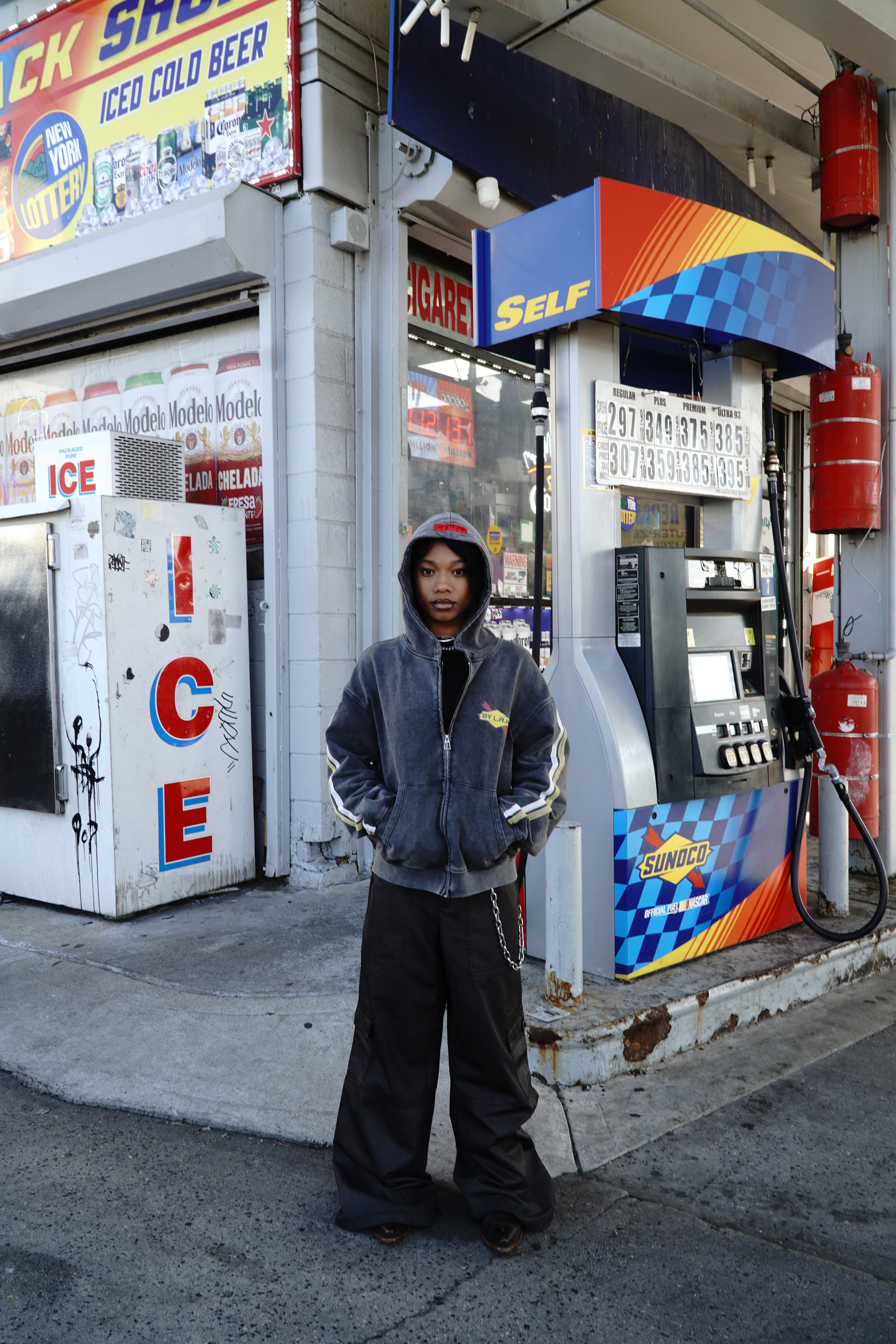 "Octane" Zip Up Hoodie