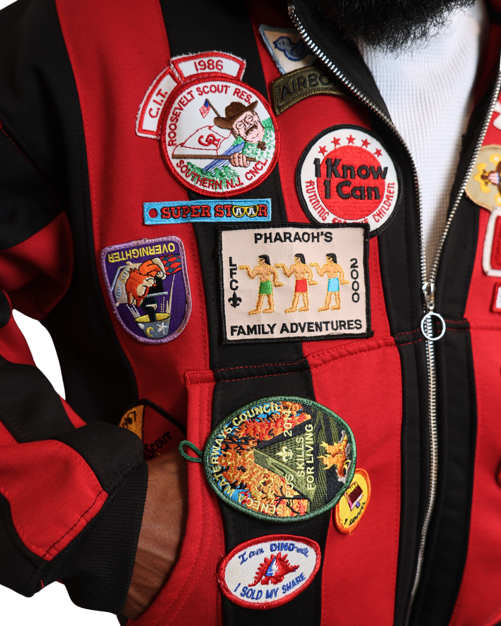 Patchwork Hoodie #005