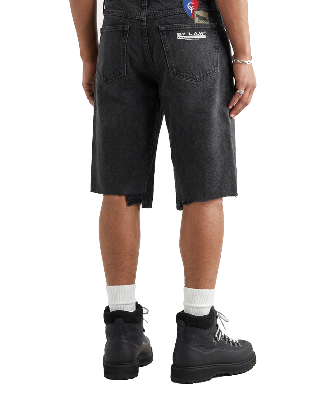"Freedom In Vegas" Patchwork Short Sz 32