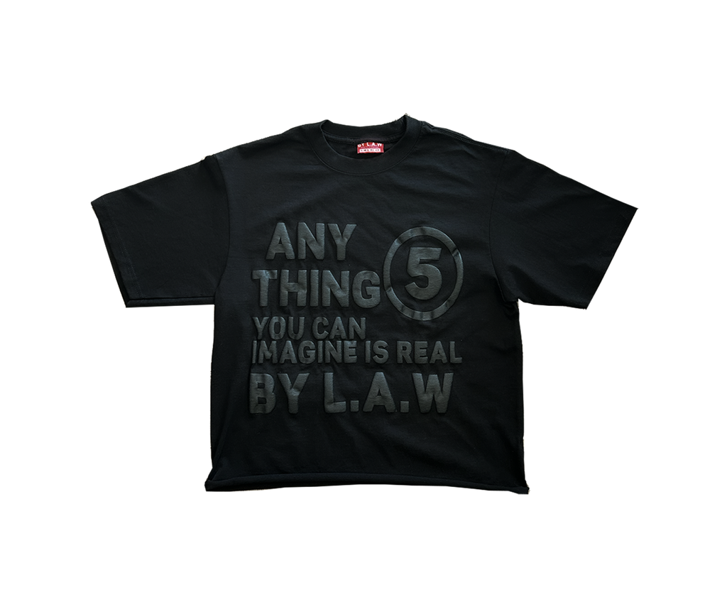 Black BY L.A.W Affirmation T Shirt