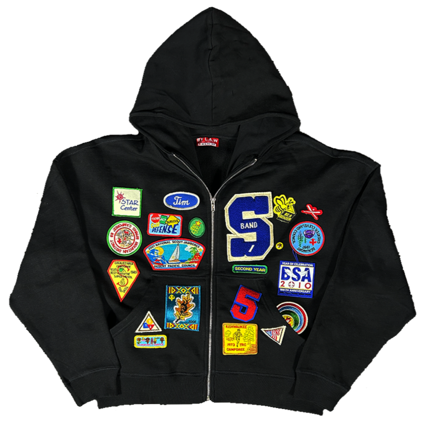 1/1 Custom Patchwork Hoodie