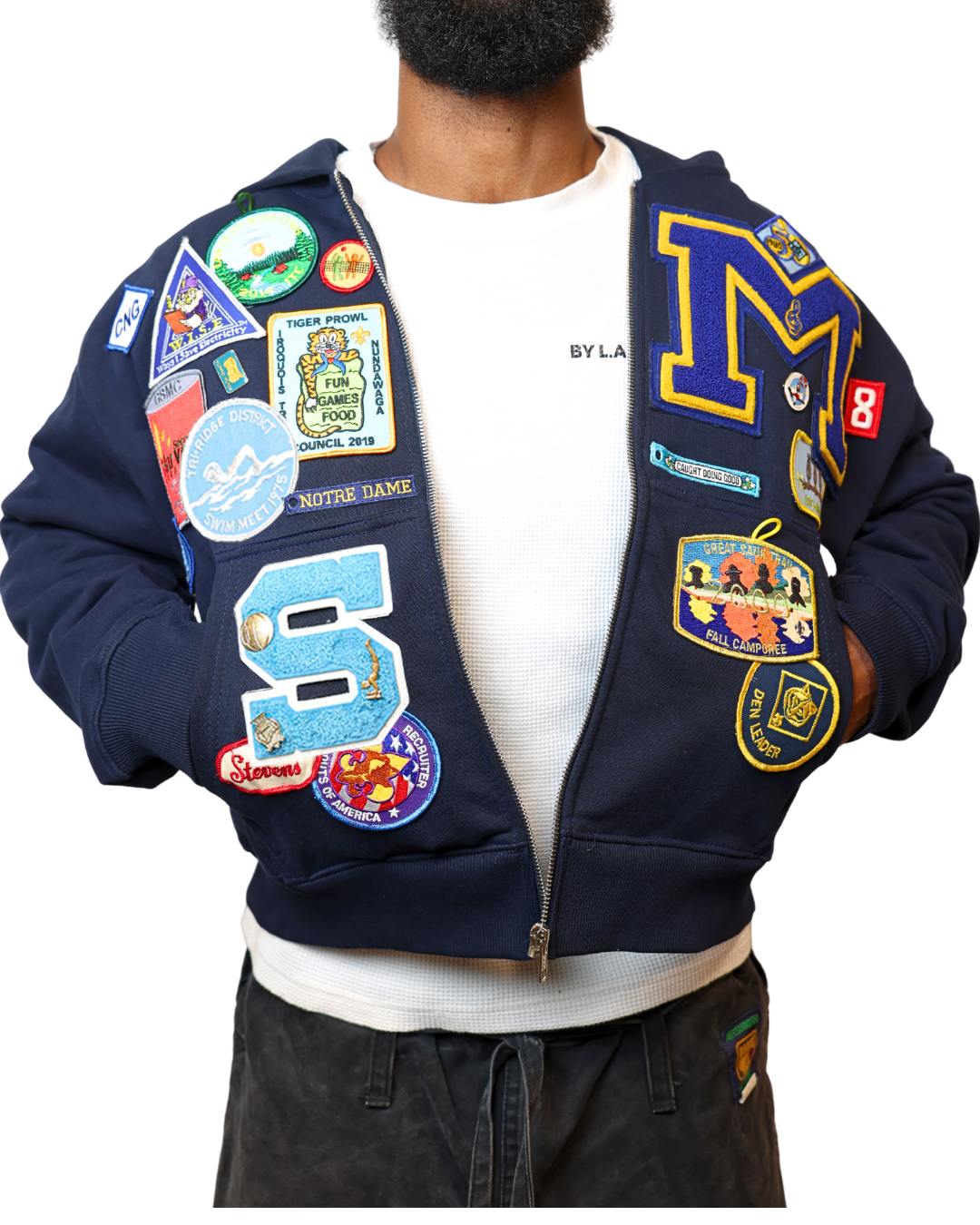 Patchwork Hoodie #003