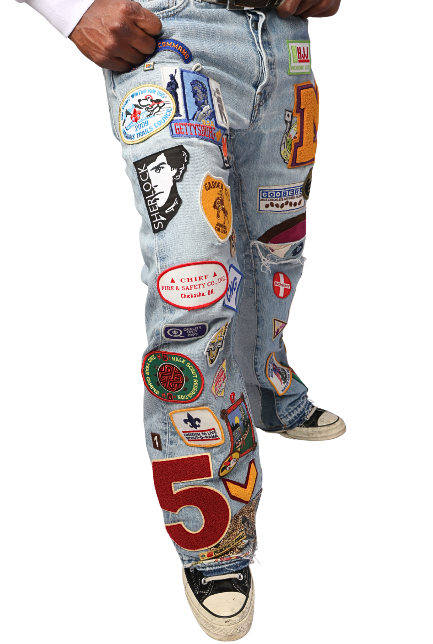 Custom Patchwork Denim #007