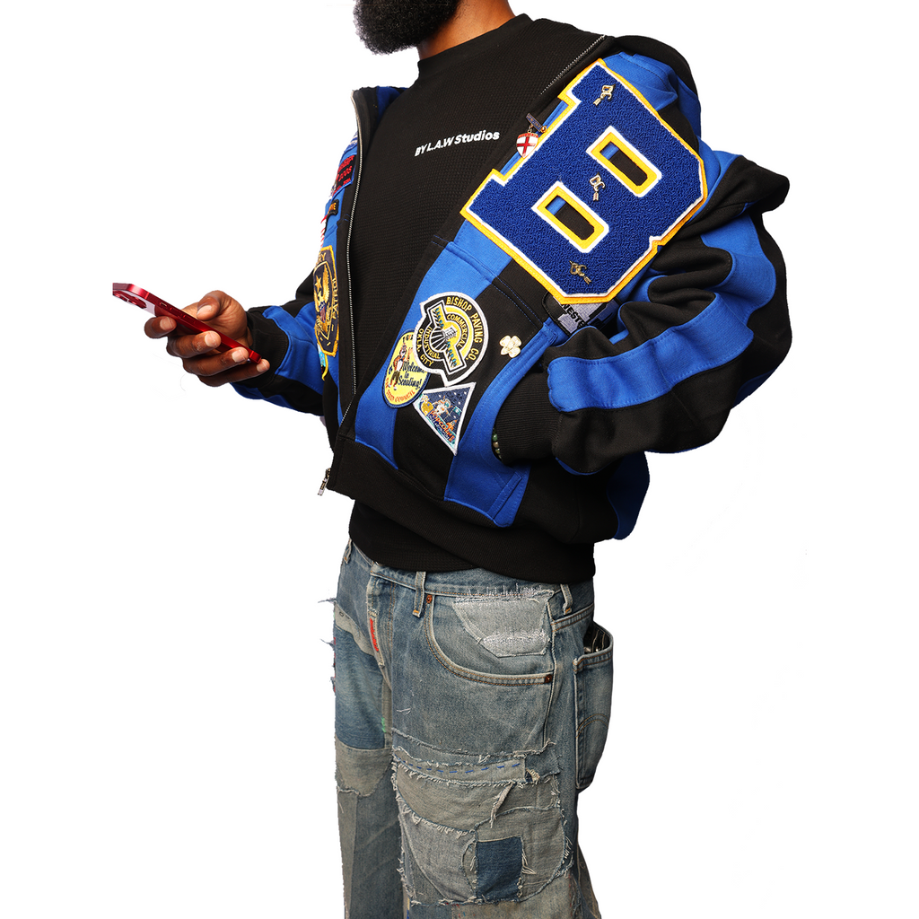 Patchwork Hoodie #001 Sz M