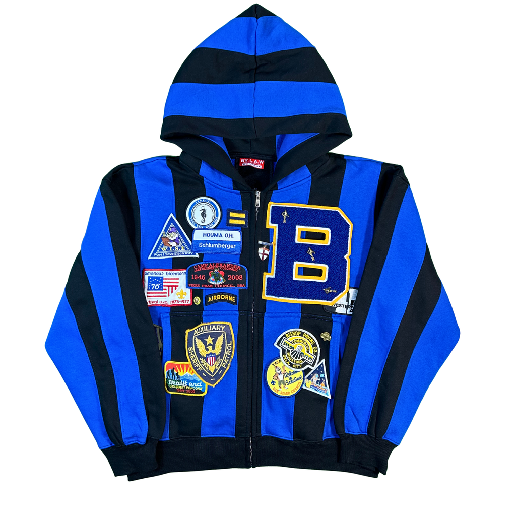 Patchwork Hoodie #001 Sz M