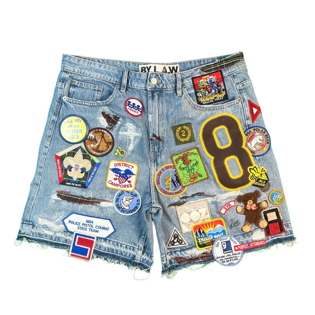 Patchwork Shorts #006 Sz 36